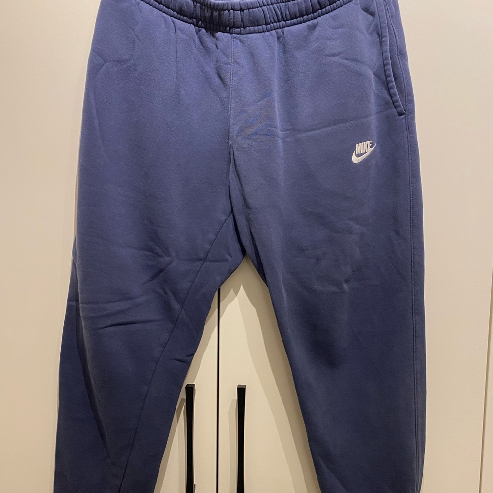 Nike Woven Navy Sweats - $45 obo 🙂